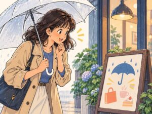 雨の日はむしろ嬉しい！？東京都内で「雨の日サービス」を行っているお店や施設まとめ