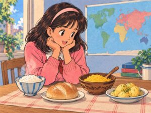 世界のみんな、何食って生きてる？ 米の国・パンの国・芋の国を調べてみた